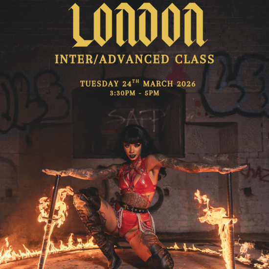 Sword Spinning Choreography - Intermediate/Adv - LDN