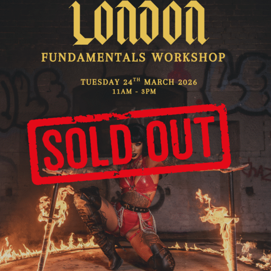 Sword Spinning Workshop - Fundamentals - LDN